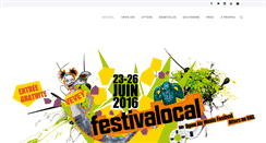 Desktop Screenshot of festivalocal.ch